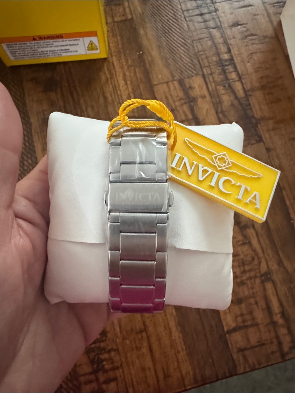 Invicta Silver Watch with Teal-Green Dial - Picture 6 of 7